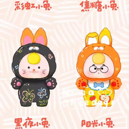 Baby Three-Dopamine Rabbit Cute Series Bean Blind Box