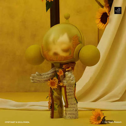 【Sale】MEGA a SKULLPANDA 400% Van Gogh Museum Sunflowers