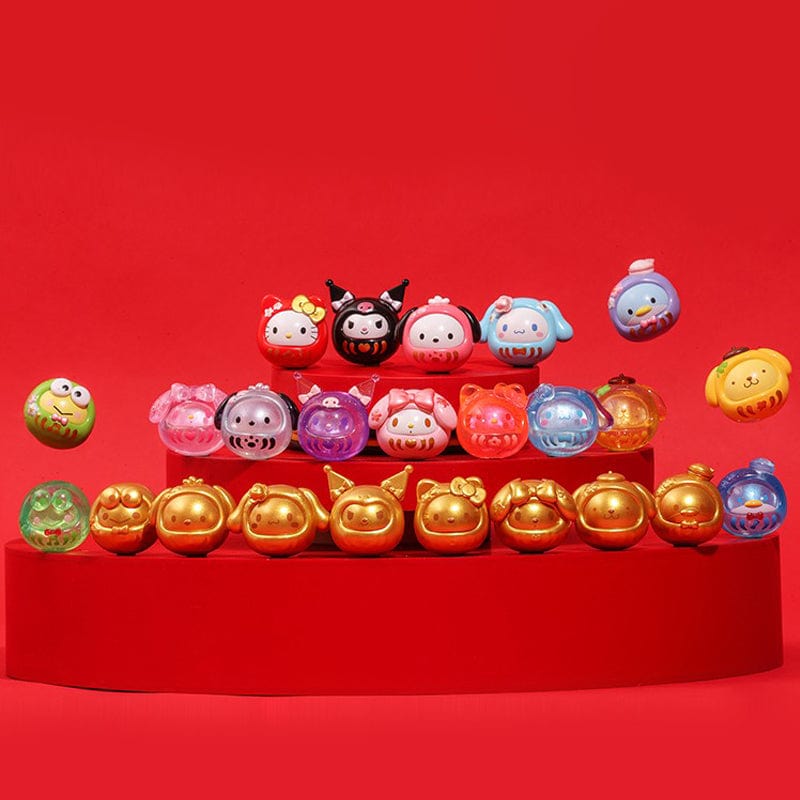 Sanrio Characters Mini Dharma Lucky Beans Series Blind Box