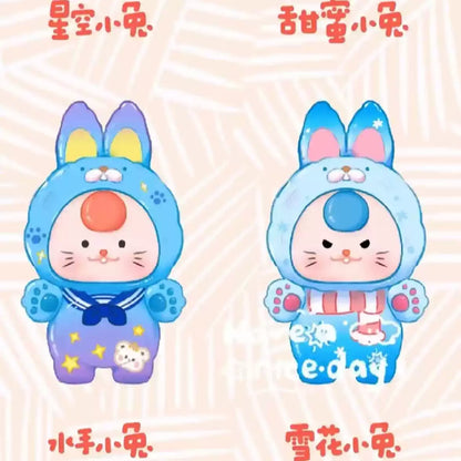 Baby Three-Dopamine Rabbit Cute Series Bean Blind Box