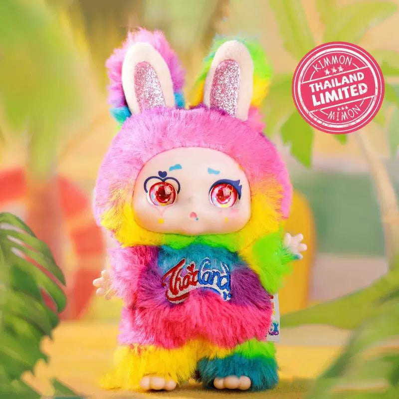 Kimmon Rainbow style Limited Plush Doll Pendant