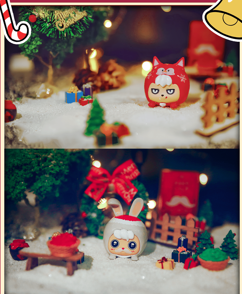 【SALE】Cute Pet Bean Christmas Series Blind Box