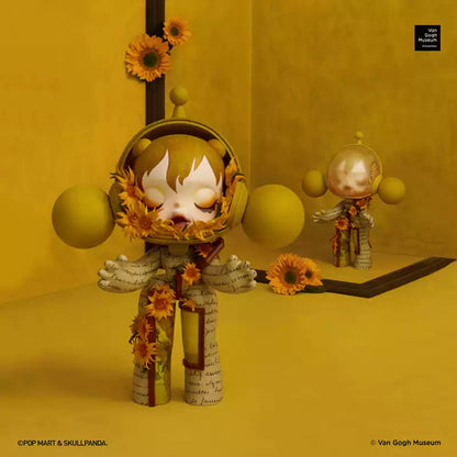 【Sale】MEGA a SKULLPANDA 400% Van Gogh Museum Sunflowers