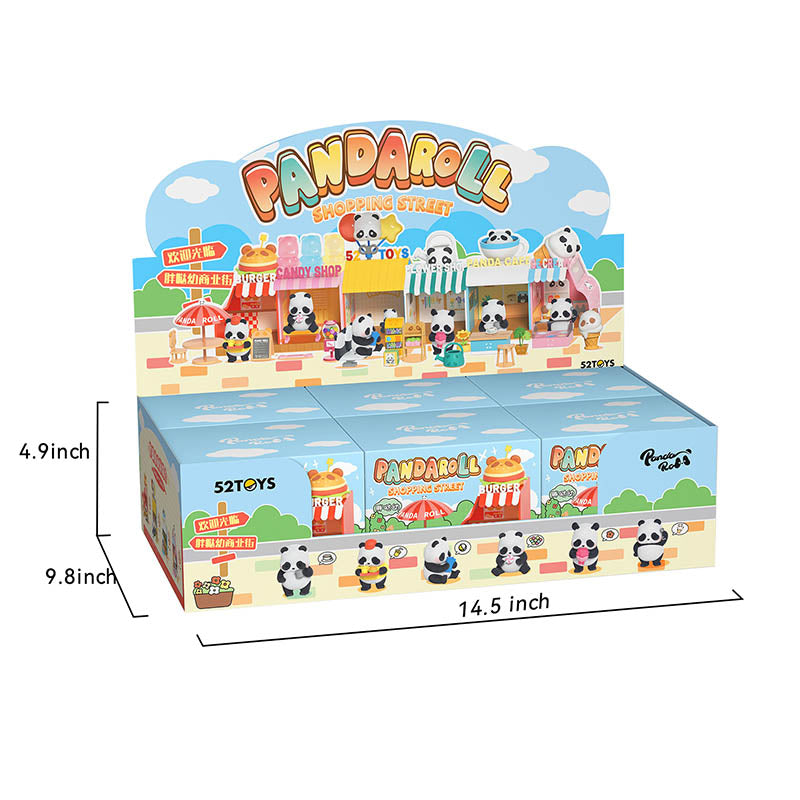 【52Toys-Out of stock】Panda Roll Shopping Street Series Blind Box