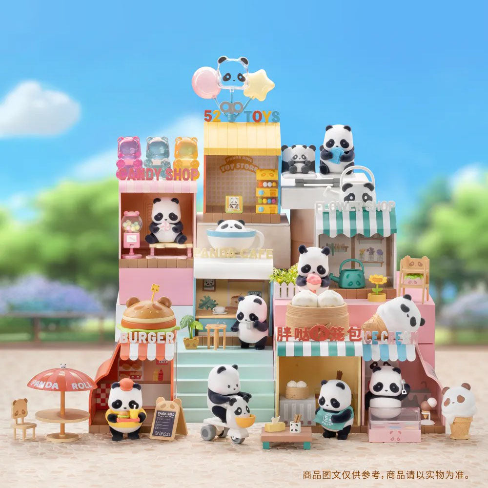 【52Toys-Out of stock】Panda Roll Shopping Street Series Blind Box