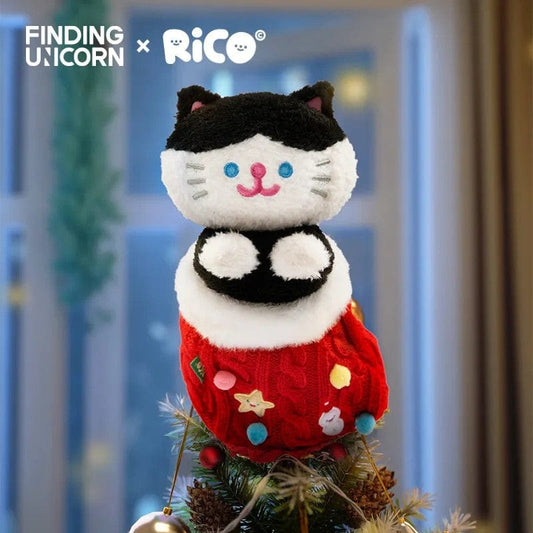 【F.UN】RiCO Christmas Stocking Cat Plush Doll