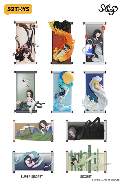 【52Toys】Sleep Chinese Scrolls Series Blind Box