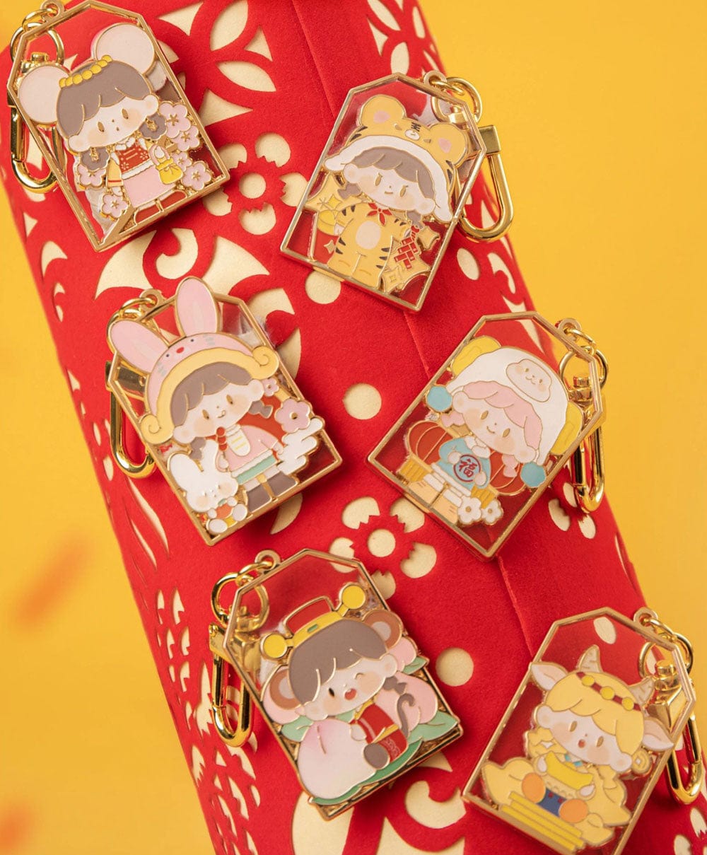 【F.UN-Badge】zZoton Badge New Year In Apple Village Series Blind Box