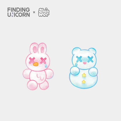 【F.UN & TB-Plush】ShinWoo The Cold Hug Series Plush Blind Box