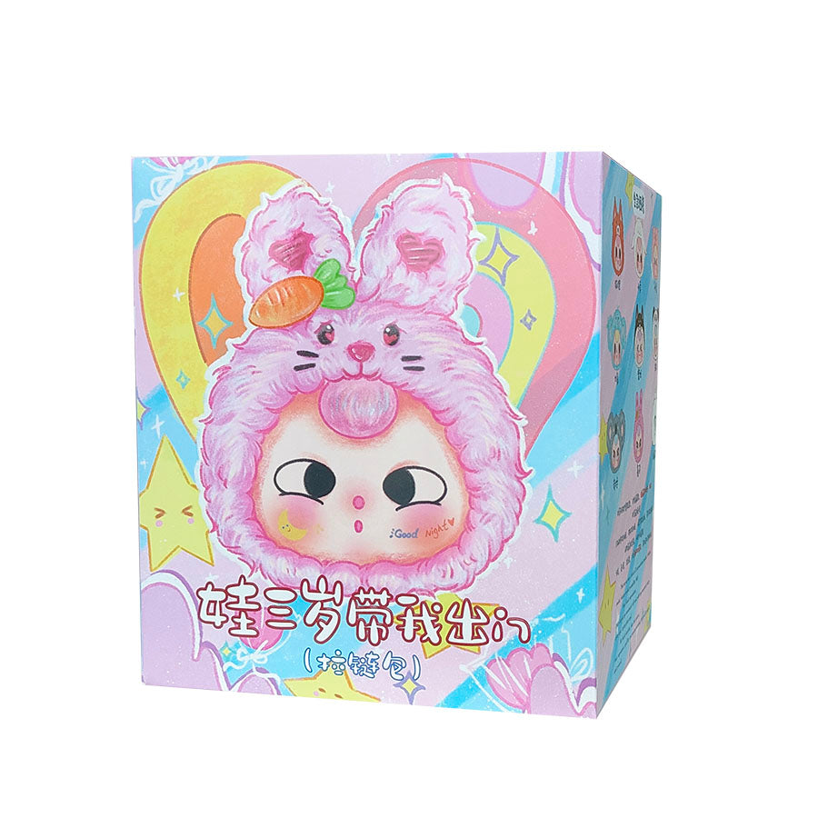 Baby Three - Take Me Out Zipper Bag Series Plush Blind Box