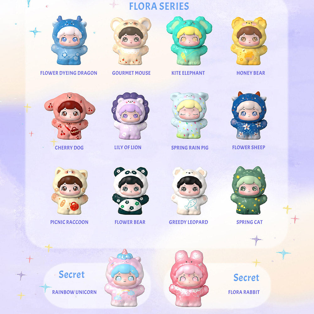 BaoBao's Pet Store Flora and Peach Blossom Series PLUS Bean Blind Box