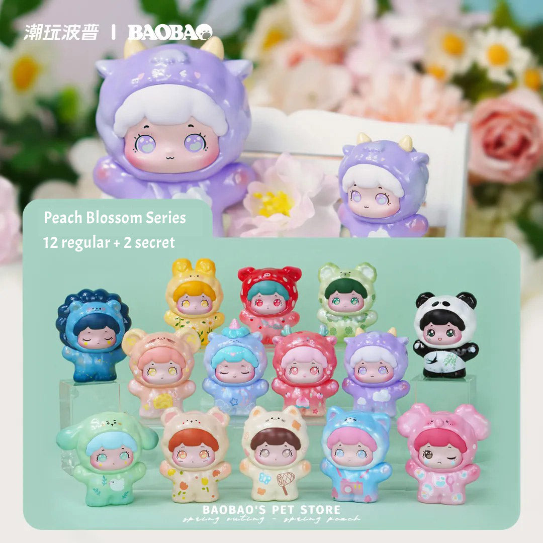 BaoBao's Pet Store Flora and Peach Blossom Series PLUS Bean Blind Box