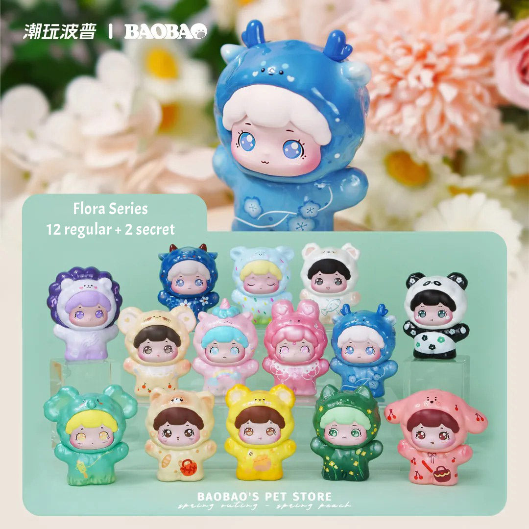 BaoBao's Pet Store Flora and Peach Blossom Series PLUS Bean Blind Box