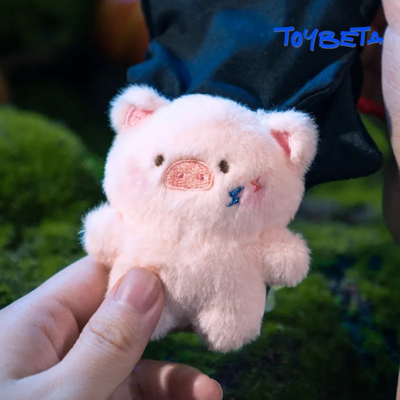 LuLu The Piggy Horror Story Series-Moody Boo Plush Keychain Blind Box【TOYZERO】