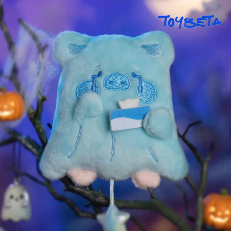 LuLu The Piggy Horror Story Series-Moody Boo Plush Keychain Blind Box【TOYZERO】