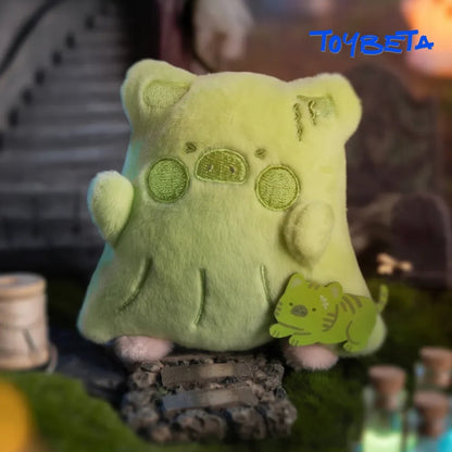 LuLu The Piggy Horror Story Series-Moody Boo Plush Keychain Blind Box【TOYZERO】