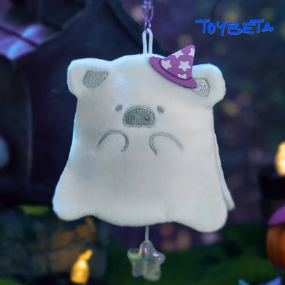 LuLu The Piggy Horror Story Series-Moody Boo Plush Keychain Blind Box【TOYZERO】
