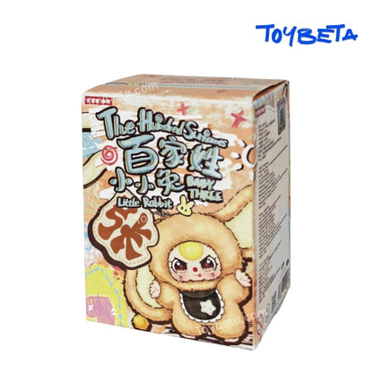 Baby Three-The Hundred Surnames Little Rabbit Series Plush Keychain Blind Box