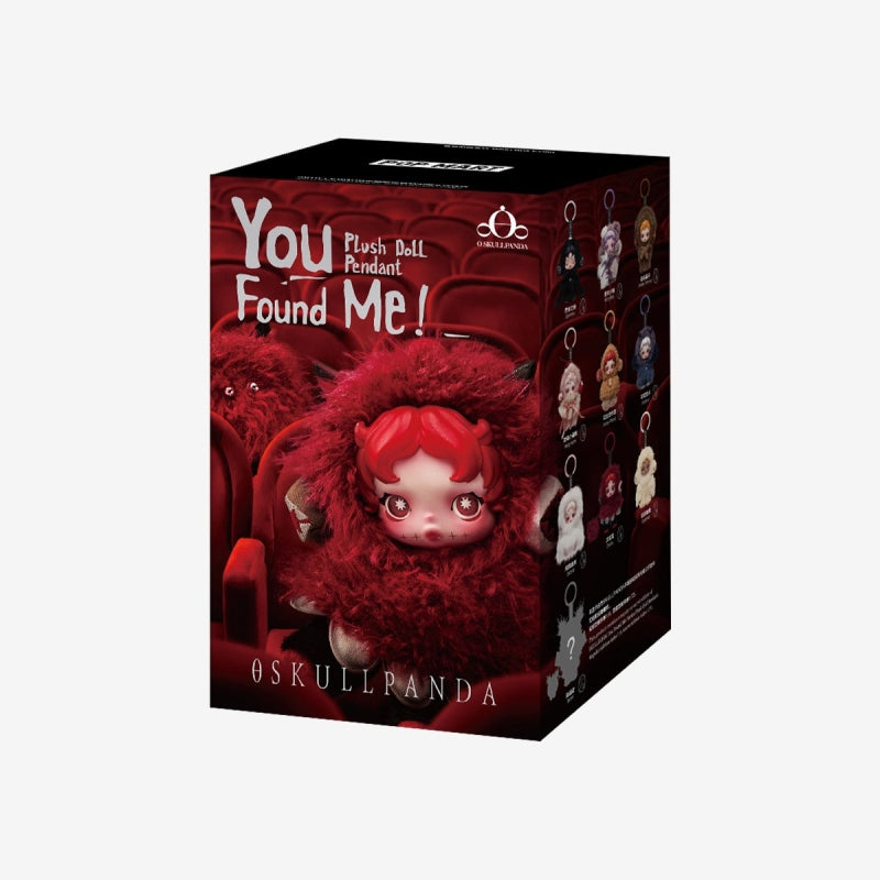 【Sale】SKULLPANDA You Found Me! Series Plush Doll Pendant Blind Box