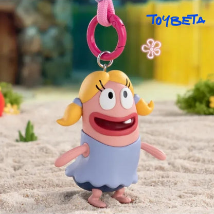 Little Citizens Of Bikini Bottom Series Keychain Blind Box （2PC）