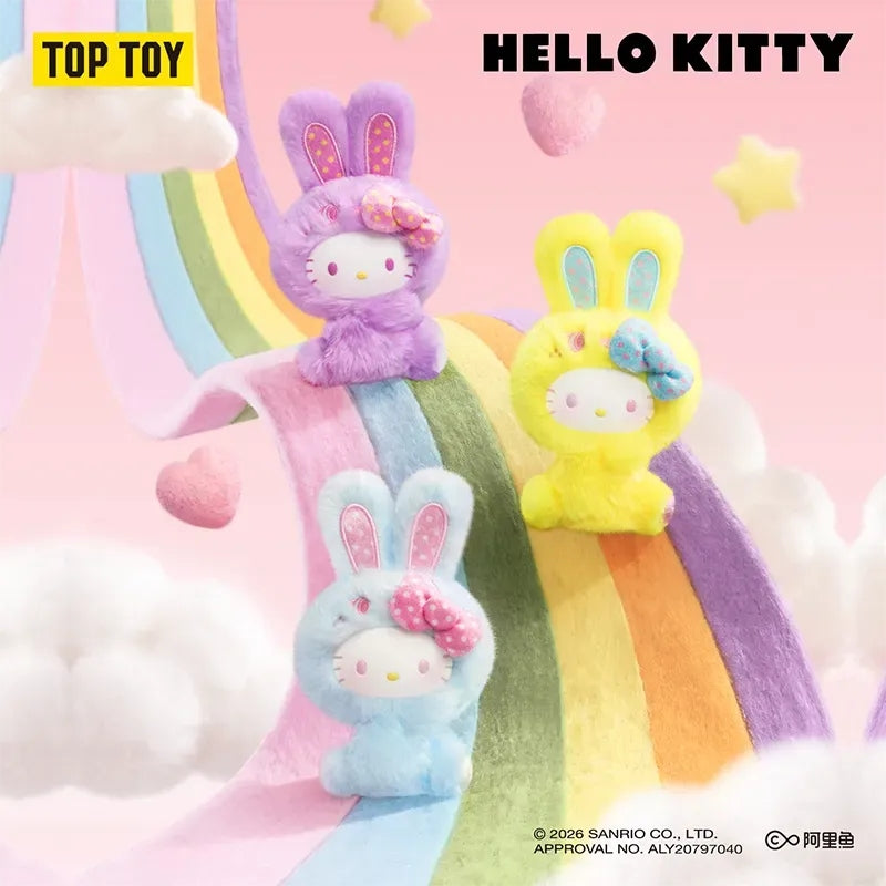 HK. Rainbow Bunny Series Plush Blind Box【TOP TOY】