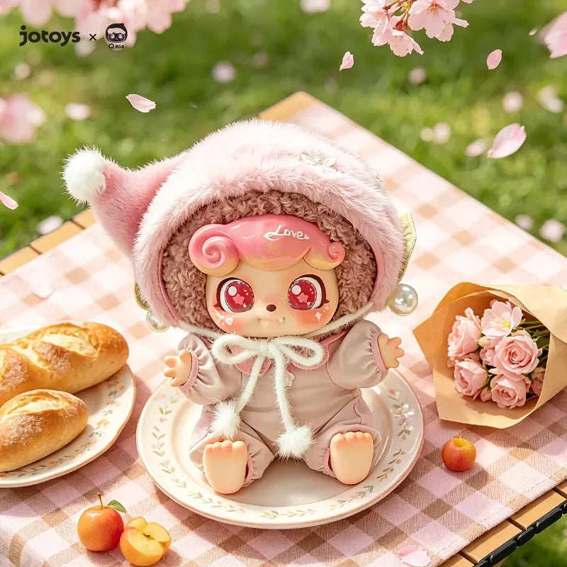 【Limited】Q Kid 400% Skittles Puppy & Love-Filled Flower Sprite Limited Figures【jotoys】