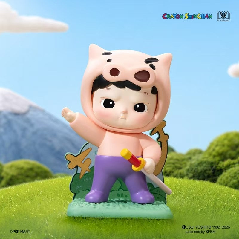 HACIPUPU x CRAYON SHINCHAN One DAY In Kasukabe Series Figures Blind Box