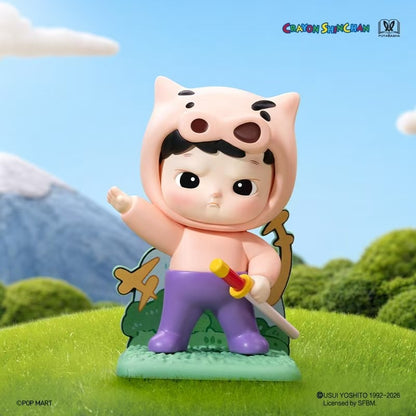 HACIPUPU x CRAYON SHINCHAN One DAY In Kasukabe Series Figures Blind Box