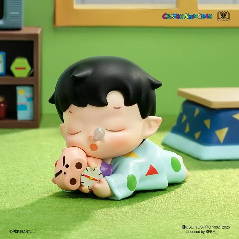 HACIPUPU x CRAYON SHINCHAN One DAY In Kasukabe Series Figures Blind Box