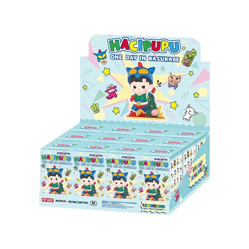 HACIPUPU x CRAYON SHINCHAN One DAY In Kasukabe Series Figures Blind Box