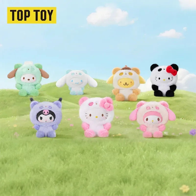 S627. Colorful Panda Series Plush Blind Box【TOP TOY】