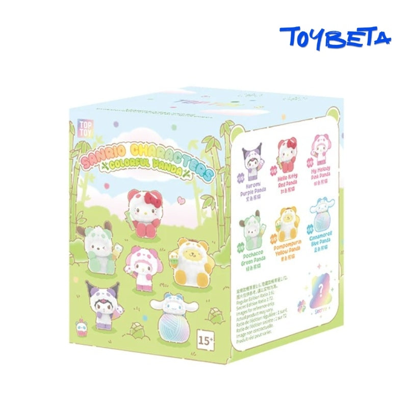 S626. Colorful Panda Series Figures Blind Box【TOP TOY】