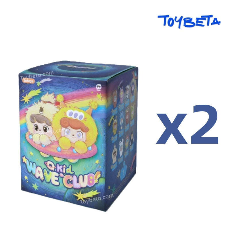 Q.Kid Wave Club Series Mini Plush Blind Box【jotoys】