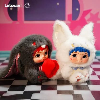 【Sale】Wakuku-Fox&Bunny,Trick Or Treat Series Plush Blind Box【Letsvan】