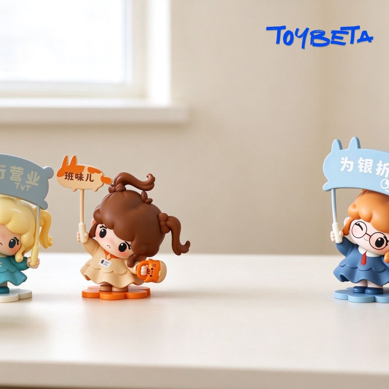 Sweetie·Workday Ramblings Series Mini Figures Blind Box 2PC