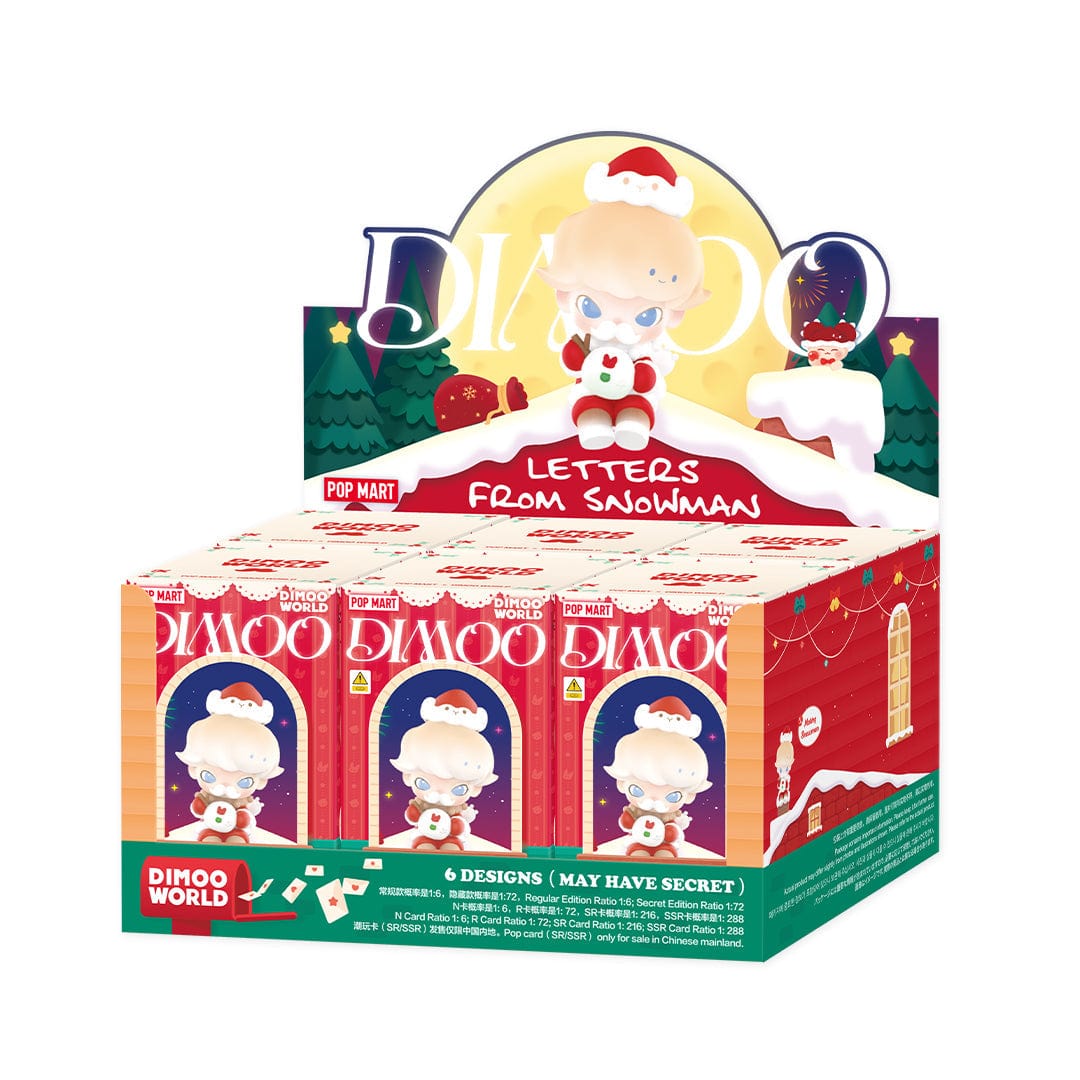 Dimoo Letters From Snowman Series Blind Box – Toybeta