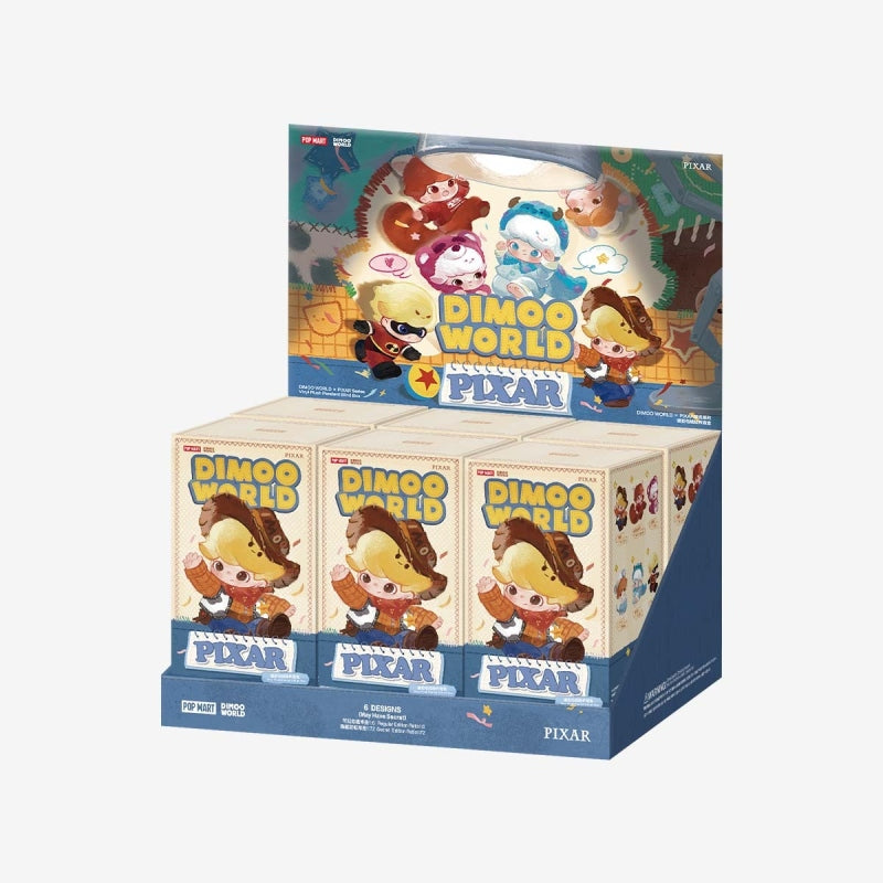 DIMOO WORLD x PIXAR Series - Vinyl Plush Pendant Blind Box – Toybeta