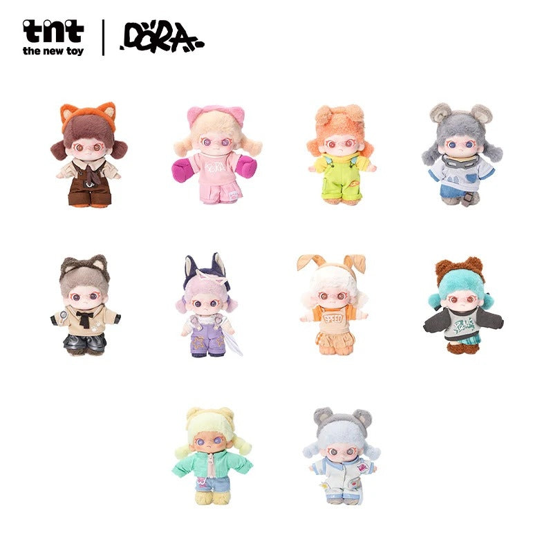 DORA Be yourself シリーズ フィギュアセット9個入り TNTSPACE】DORA Be Yourself Series Plush Blind Box – Toybeta