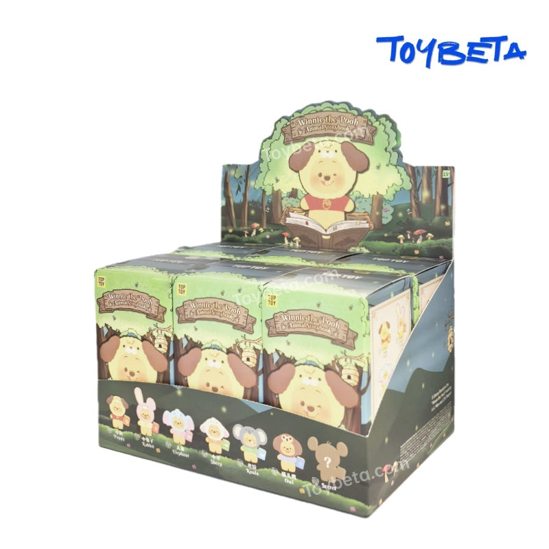 S109. Winnie Animal Storybook Series Plush Blind Box -K22