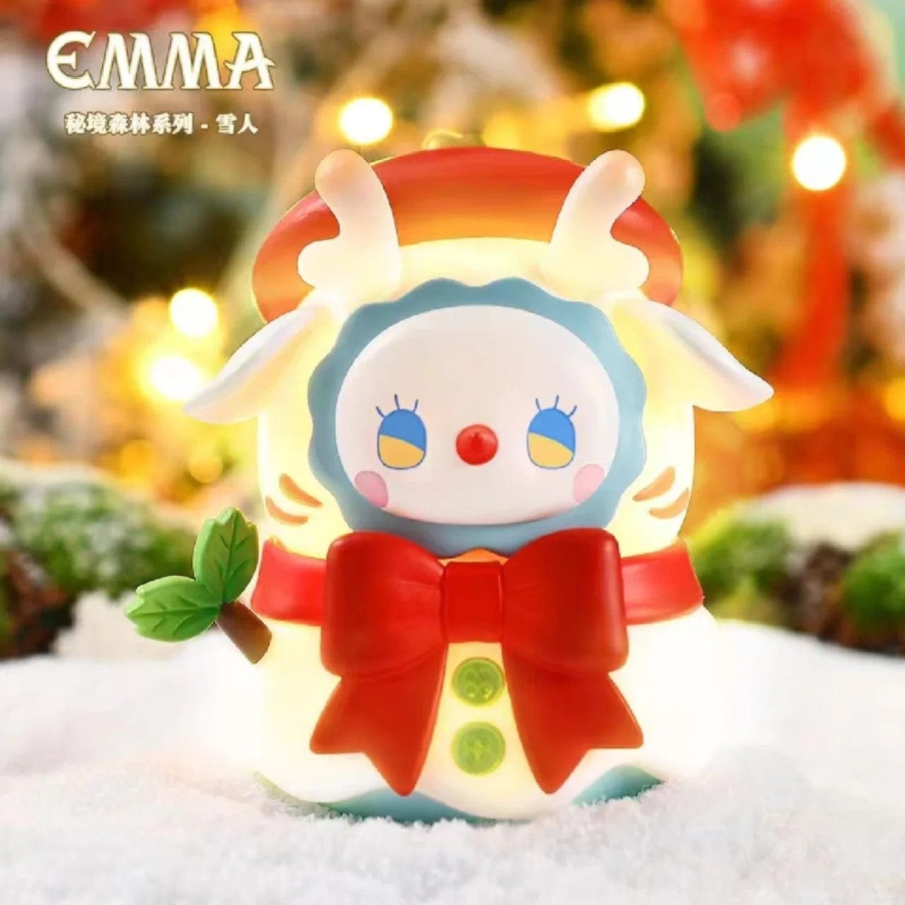 【Sale】Emma Snowman Figurine (Light)