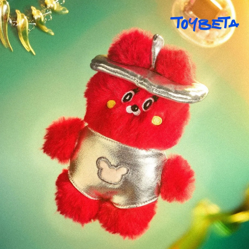 WASABI BEAR B3K VIBE Series Plush Keychain Blind Box【TOYZERO】