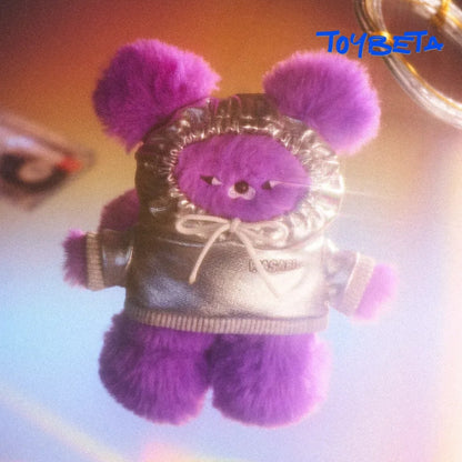 WASABI BEAR B3K VIBE Series Plush Keychain Blind Box【TOYZERO】