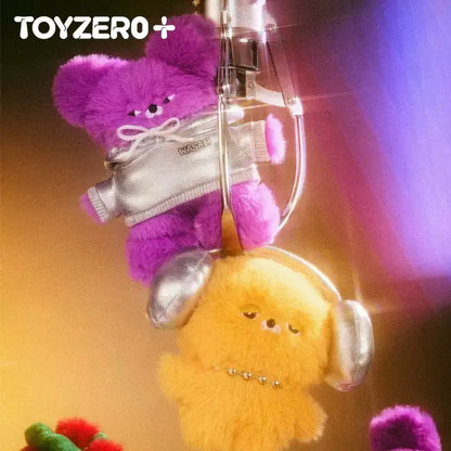 WASABI BEAR B3K VIBE Series Plush Keychain Blind Box【TOYZERO】