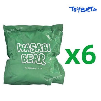 WASABI BEAR B3K VIBE Series Plush Keychain Blind Box【TOYZERO】