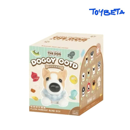 DOGGY OOTD Dog Fashion Show Series Plush Keychain Blind Box