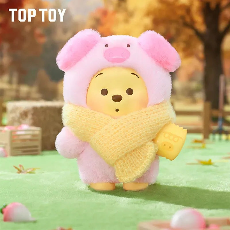 【Sale】Winnie The Pooh Happy Farm Series Figures Blind Box【TOP TOY】