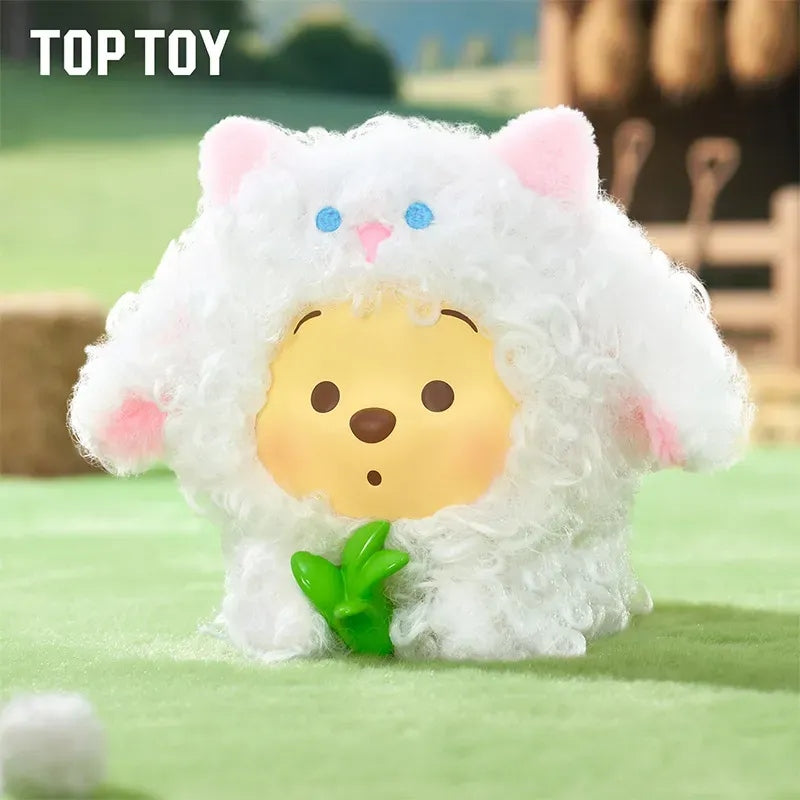 Sale】Winnie The Pooh Happy Farm Series Figures Blind Box【TOP TOY