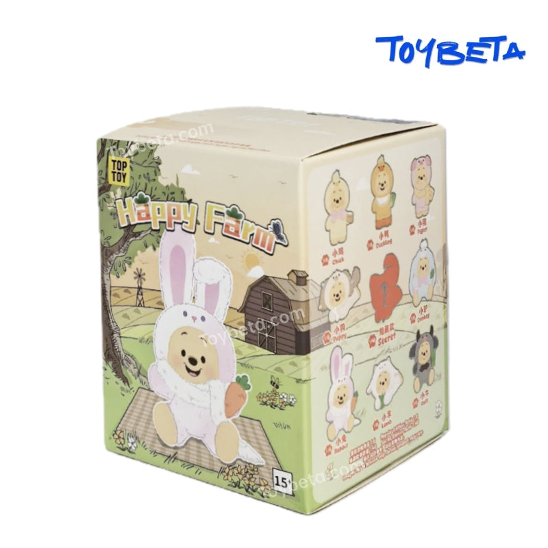 【Sale】Winnie The Pooh Happy Farm Series Figures Blind Box【TOP TOY】