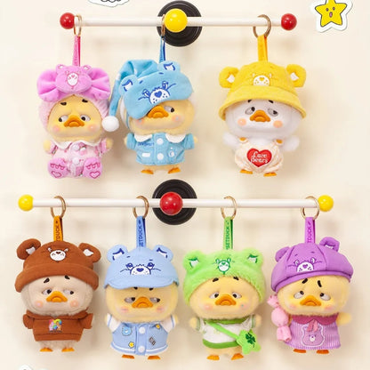 POCKET-UPSETDUCK V5-Be Rainbow Duck Series Plush Keychain Blind Box