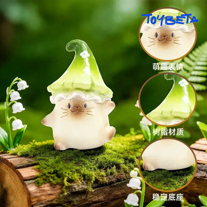 MaoMao-PAI Fantasy Mushroom Series Blind Box Mini Figures（3 PC）